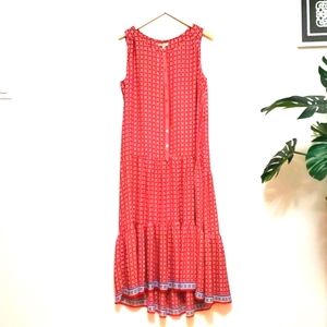 Max Studio Midi Dress With Belt NWT